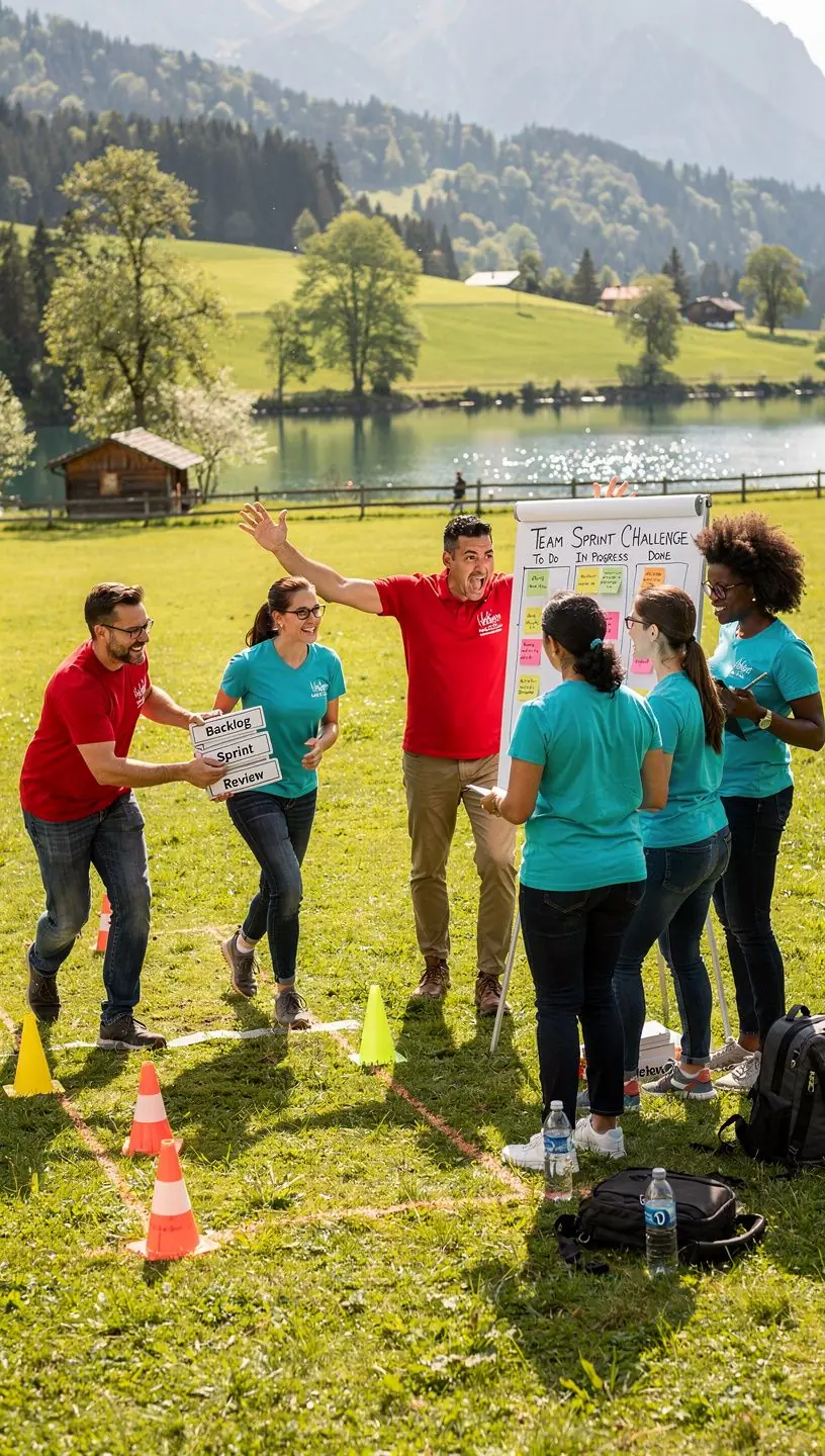 Ein Laptop zeigt eine Online-Kursplattform für Projektmanagement-Zertifikate.