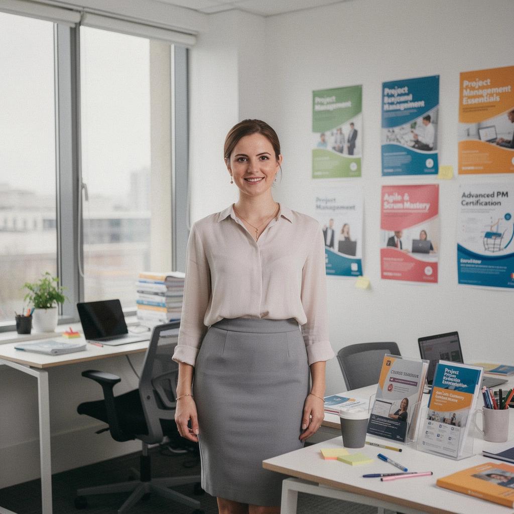 Ein Teilnehmer, der Notizen während eines Webinars zur agilen Projektleitung macht.